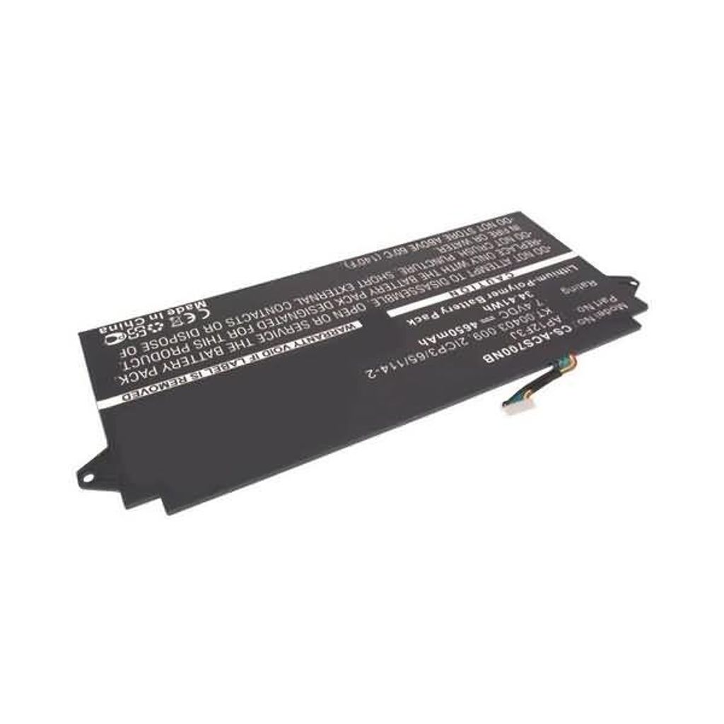 Akku für Acer KT.00403.009 Li-Pol 7,4 Volt 4650 mAh schwarz.