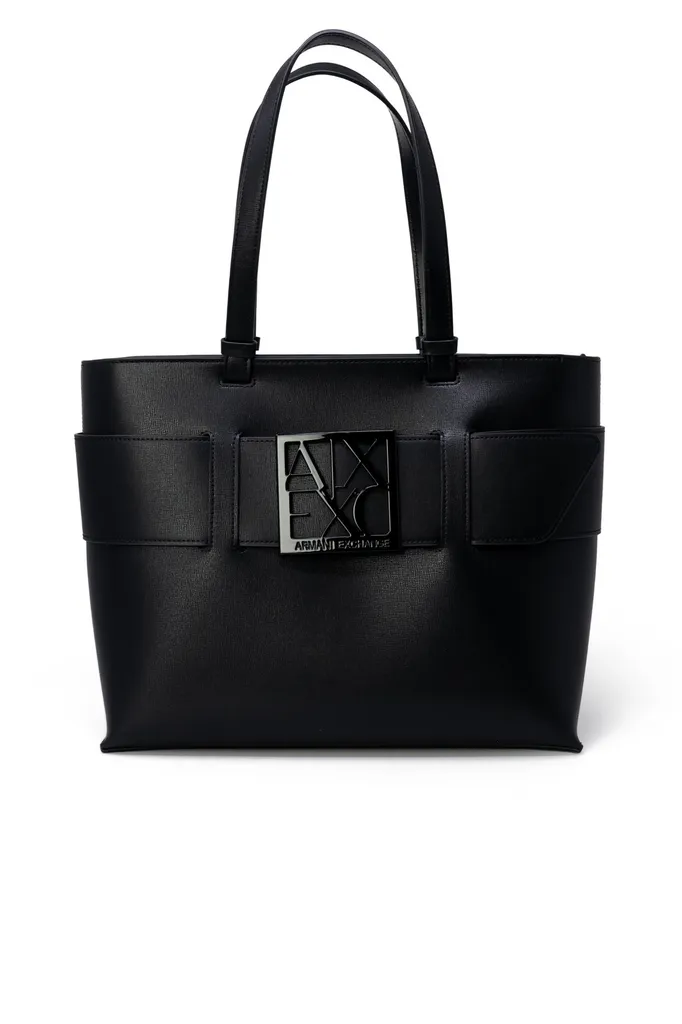 Sac cabas Armani Exchange Susy 30 cm avec fermeture zippée sécurisée