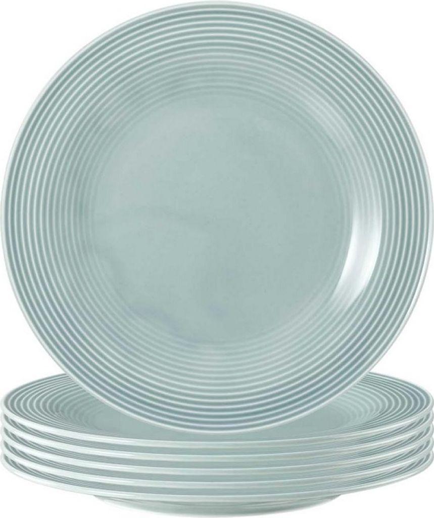 Seltmann Weiden Beat Arktisblau Frühstücksteller 6er Set