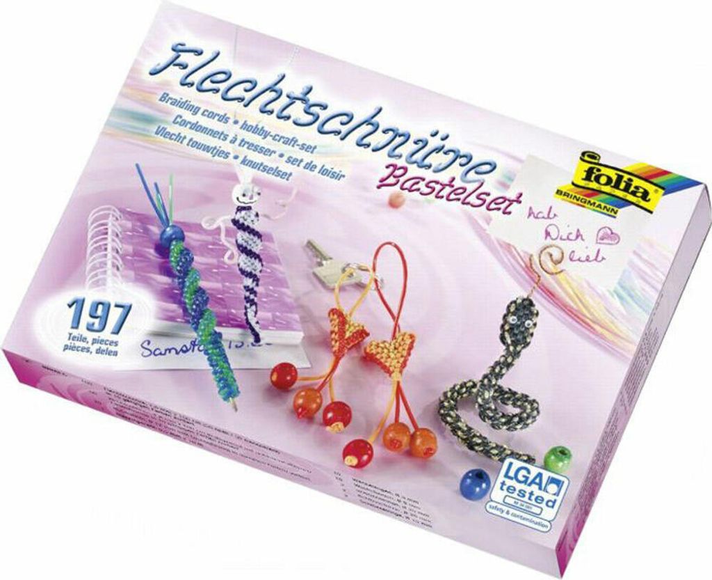Scoubidous craft set 197 kusov Obrázok produktu 