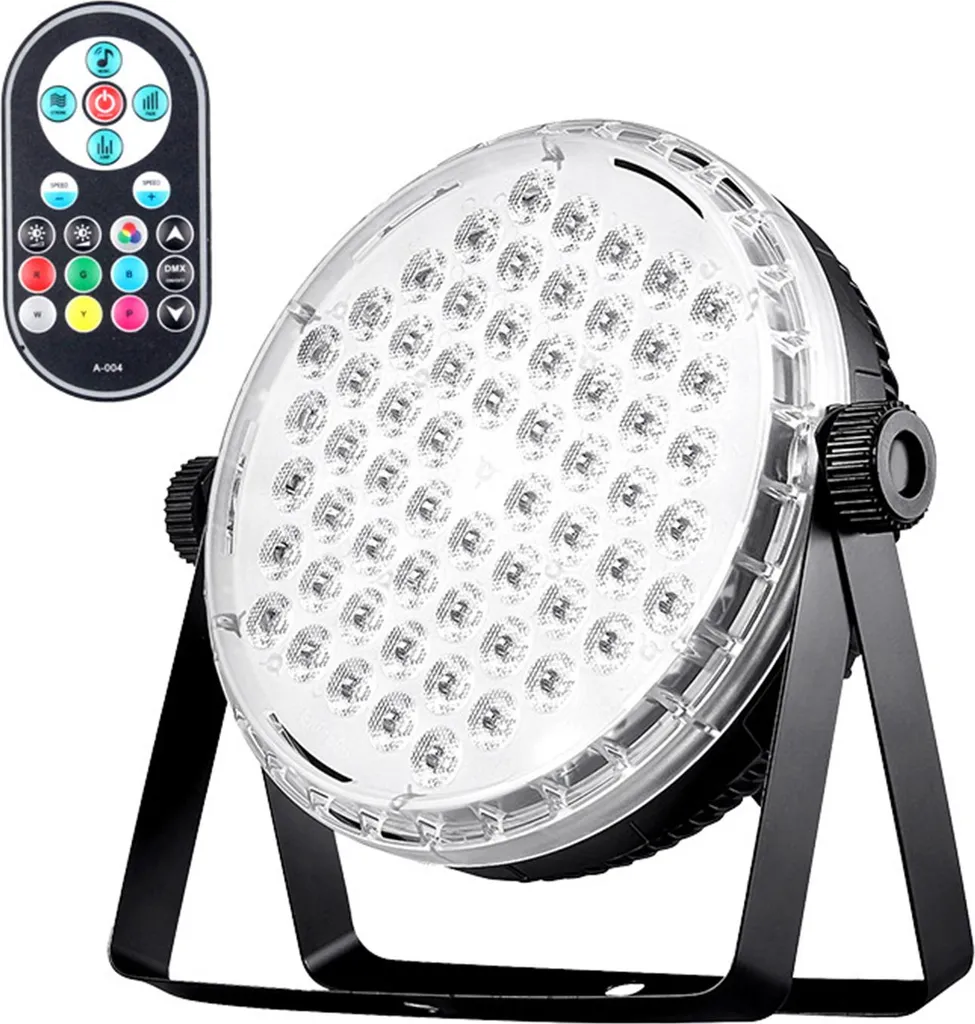 Ambiancez vos soirées avec ce Projecteur LED RGB 60 puissant et autonome