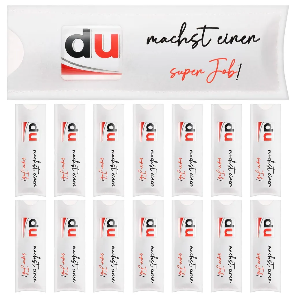 Coffret cadeau 15 pièces pour chocolats Duplo - Emballage en feutre