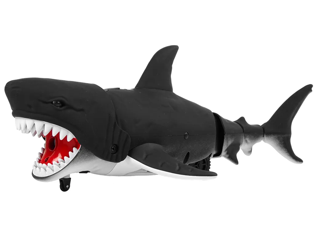 Requin noir télécommandé pour s'amuser en piscine - Jouet eau et bain - 3