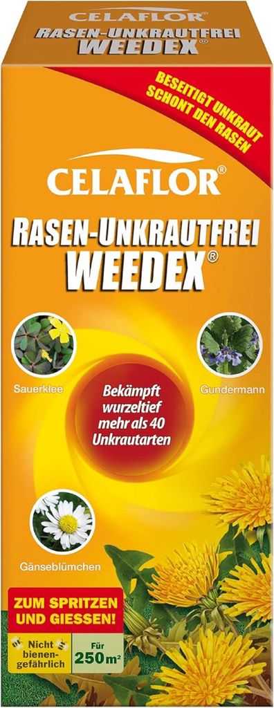 Celaflor Rasen-Unkrautfrei Weedex 250 ml Produktbild 