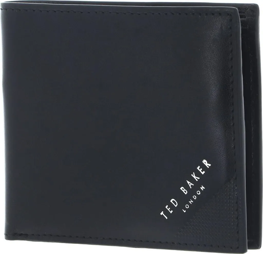Porte-monnaie Ted Baker Cuir Noir Idéal pour Cartes et Argent Liquide