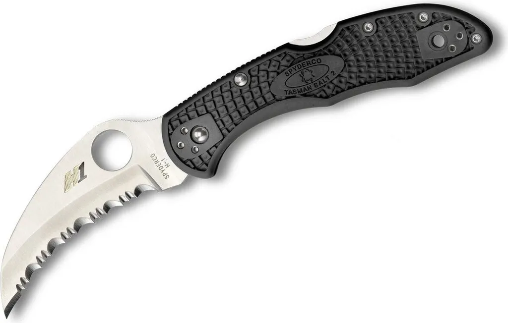 Dites adieu à la rouille avec le couteau marin Tasman Salt 2 H1 Black