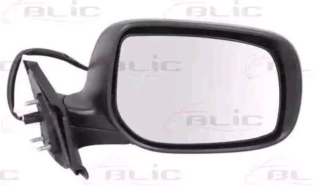 BLIC 5402-19-2002546P Außenspiegel Seitenspiegel Rechts für TOYOTA Yaris Schrägheck (P9) Beheizt Konvex Grundiert Elektrisch