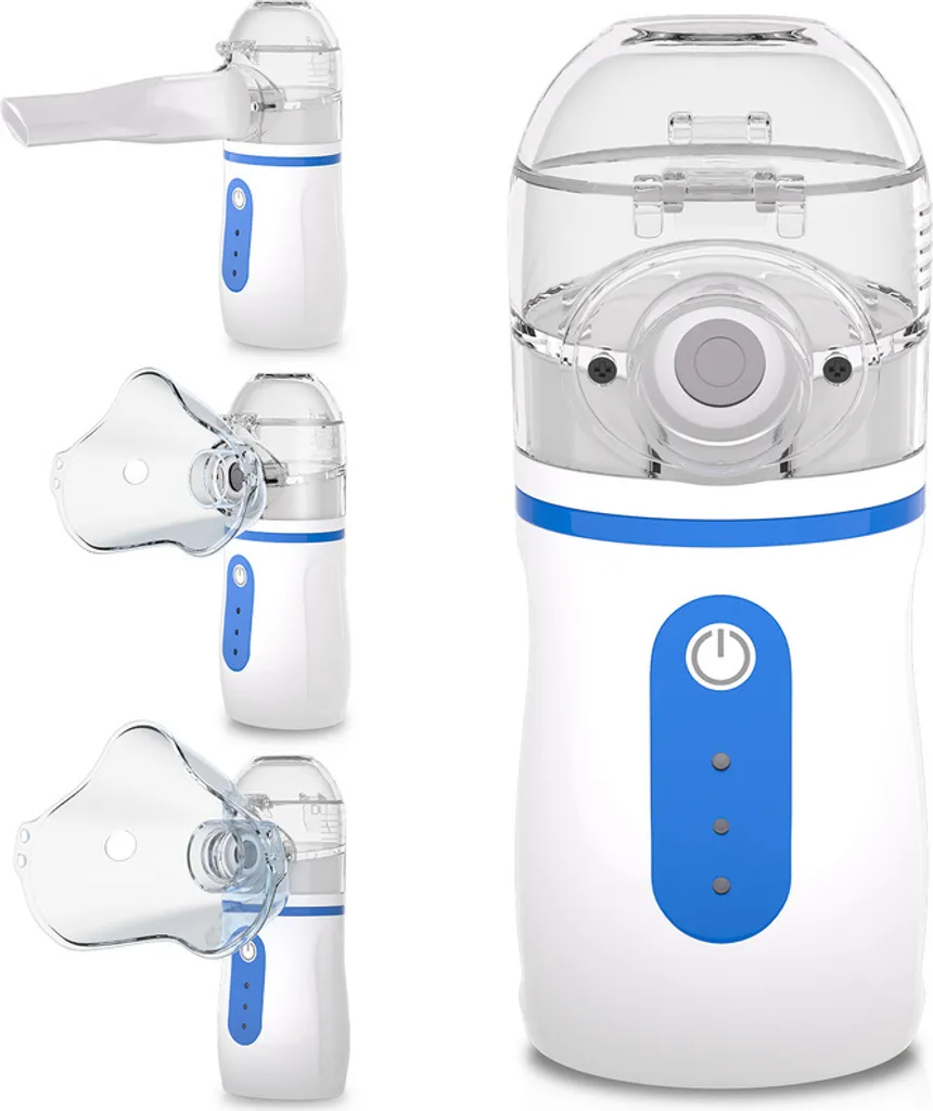 Inhalateur Portable pour Problèmes Respiratoires Enfant et Adulte USB