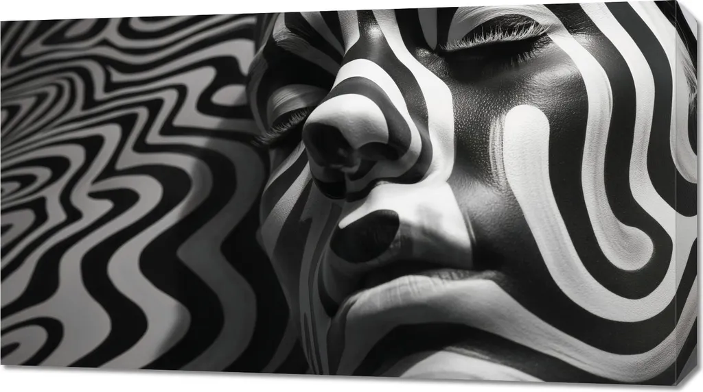 Décoration murale design Fusionne avec moi 90x50 cm format panoramique