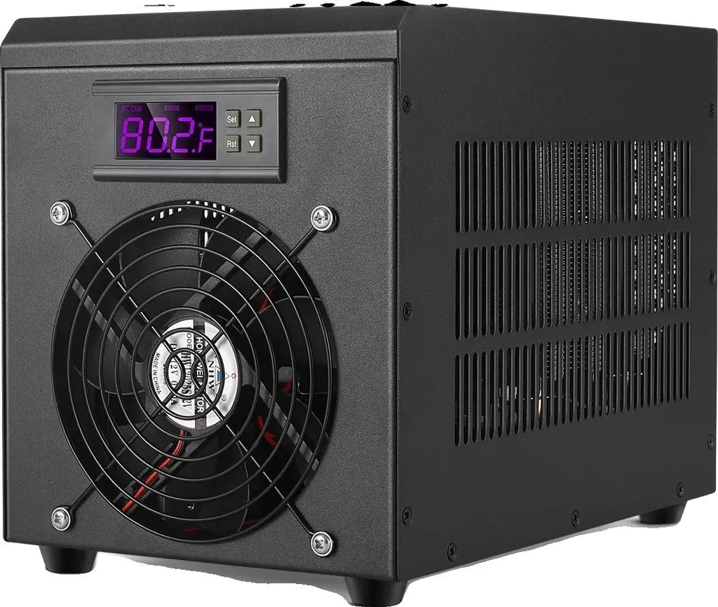 Système de refroidissement aquarium 60L pour maintien eau fraîche 180W