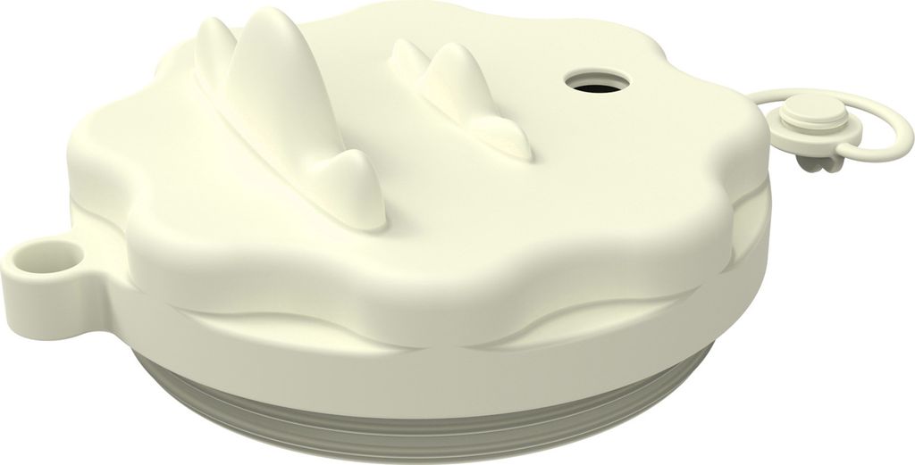 INF Silikondeckel für Stanley 40oz Becher - Auslaufsicher, Staubdicht, Telefonhalter Beige
