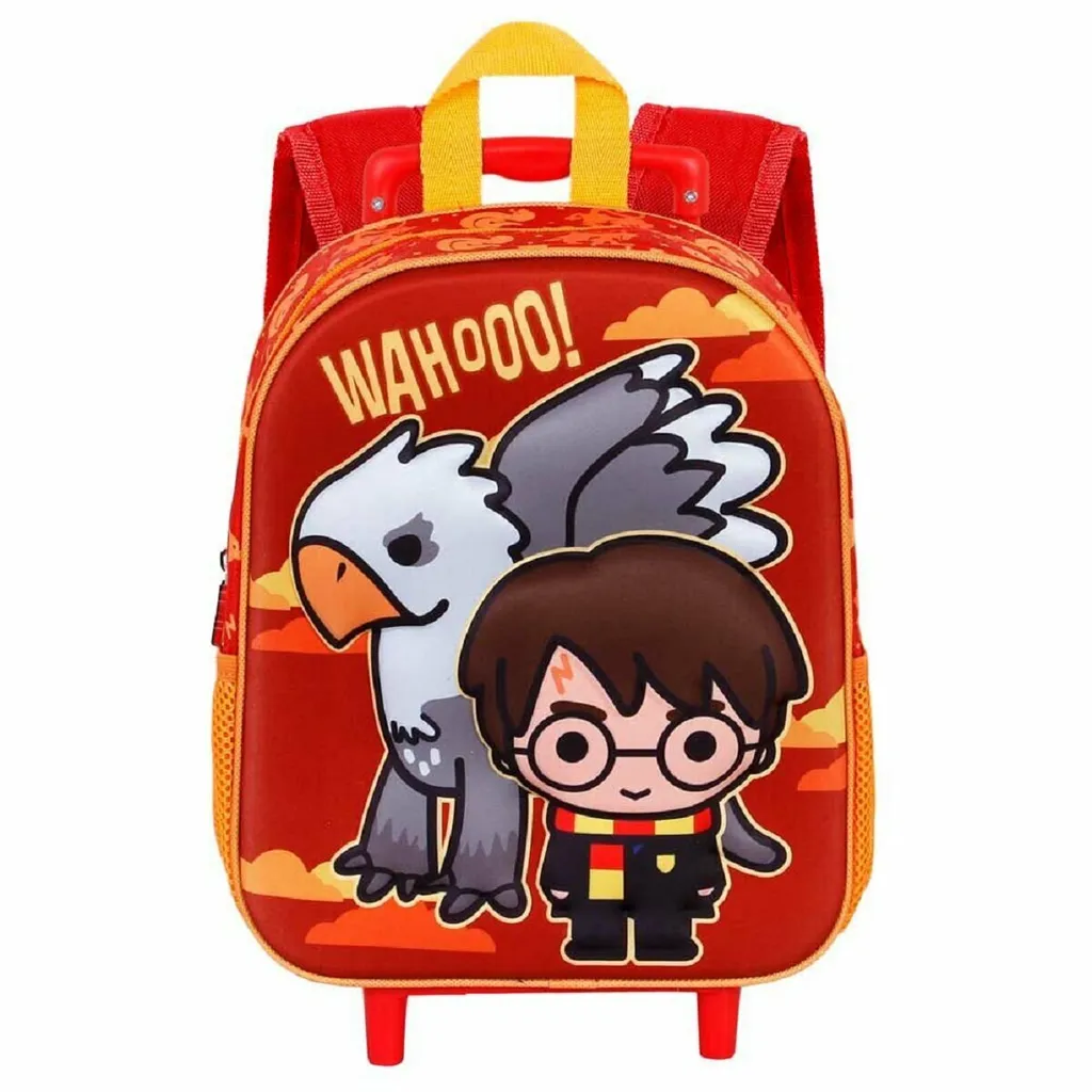 Sac à dos à roulettes Harry Potter Relief 3D - Trolley Ergonomique Pro