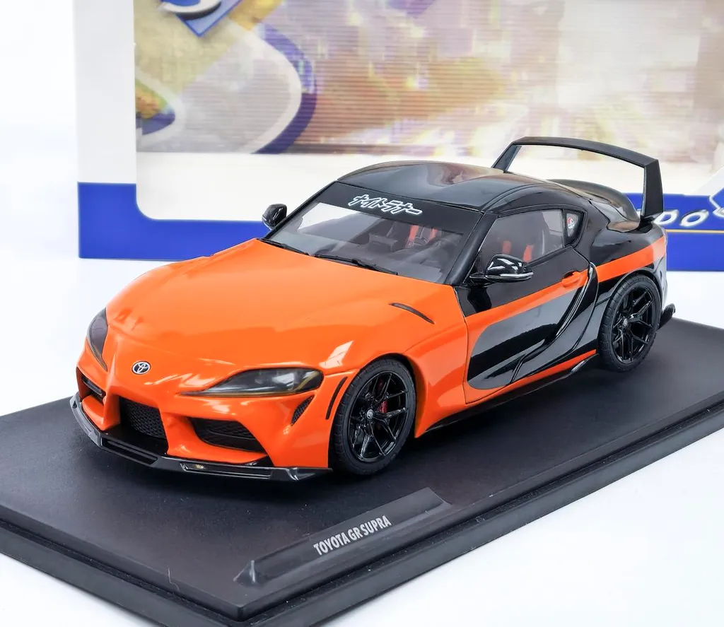 Solido 1:18 Toyota GR Supra Streetfighter Année de construction 2024 orange / noir S1809005 modèle voiture S1809005 421186407 3663506040061 Solido 1:18 Toyota GR Supra Streetfighter Année de construction 2024 orange / noir S1809005 modèle voiture S1809005 421186407 3663506040061