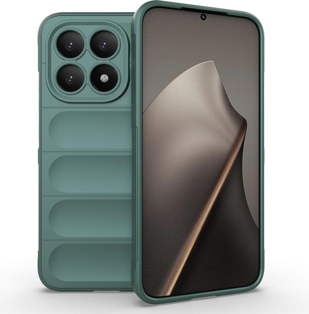 Xiaomi 15T Hülle - Coverup Hands-On Rugged Back Cover - Grün