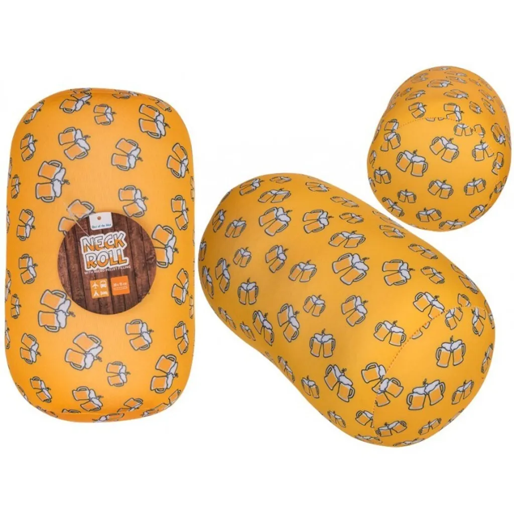 Coussin de Repos Forme Bière – Traversin Ergonomique à Microbilles - 2