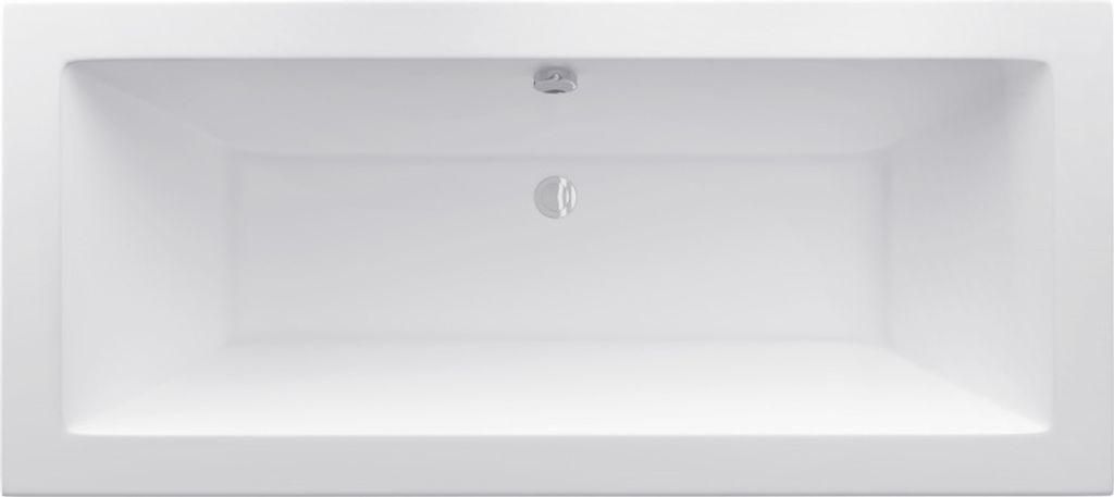 Mexen Cube Badewanne rechteckig 160 x 70 cm, weiß - Produktbild 