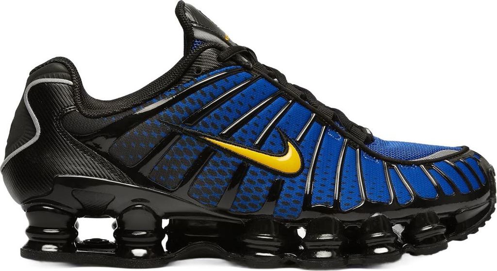 Nike Shox TL "Black Lyon Blue Varsity Maize" Blau, Größe: 43