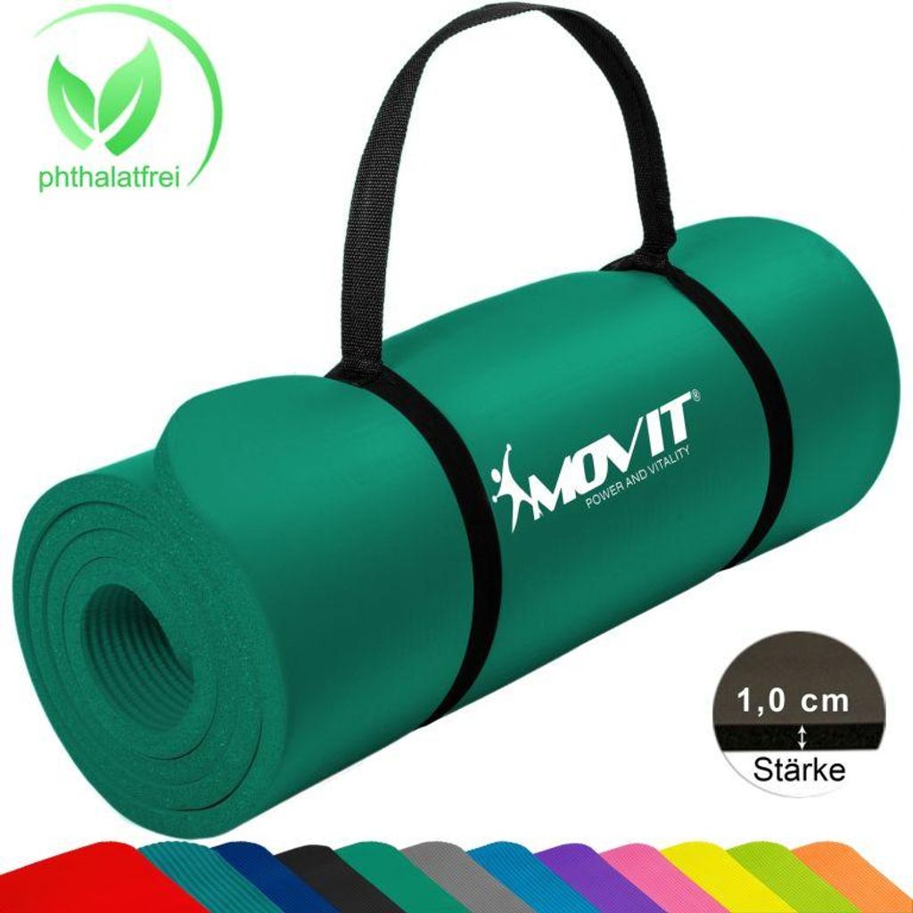 MOVIT Gymnastikmatte Pilates, Gymnastik, Yoga, Matte - Produktbild 