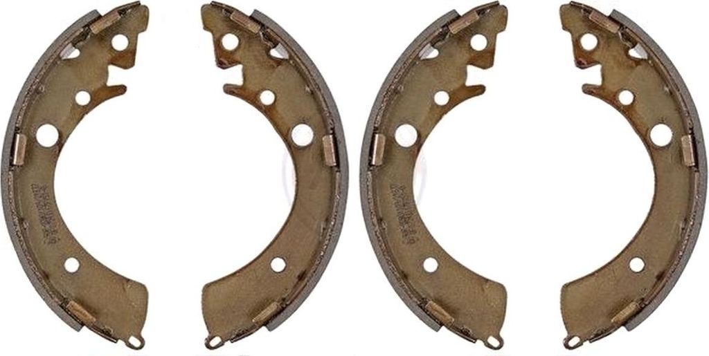 Bremsbackensatz für Trommelbremse Ø 200 mm 36 mm A.B.S. für u.a. HONDA CIVIC
