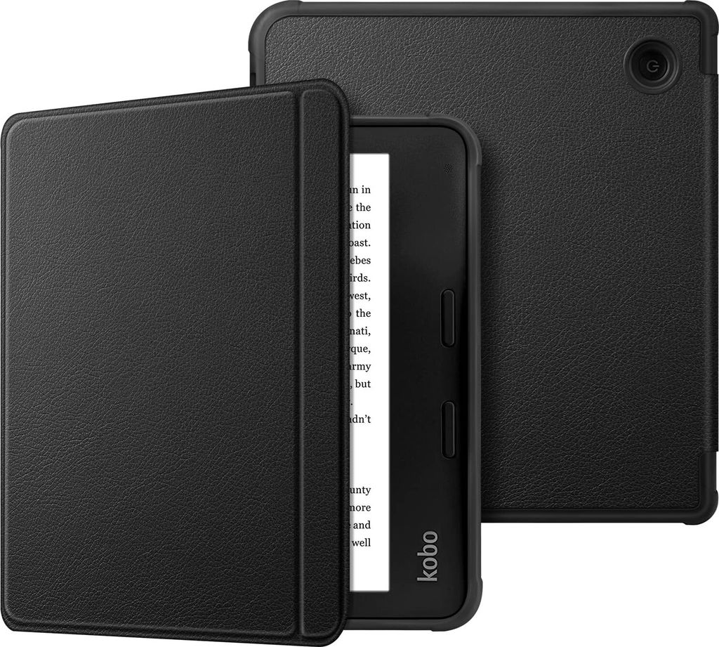Fintie Hülle für Tolino Vision 6 eReader (2021) / Kobo Libra 2 (2021) eReader - Superleicht Soft TPU Rückseite Abdeckung Schutzhülle mit Auto S...