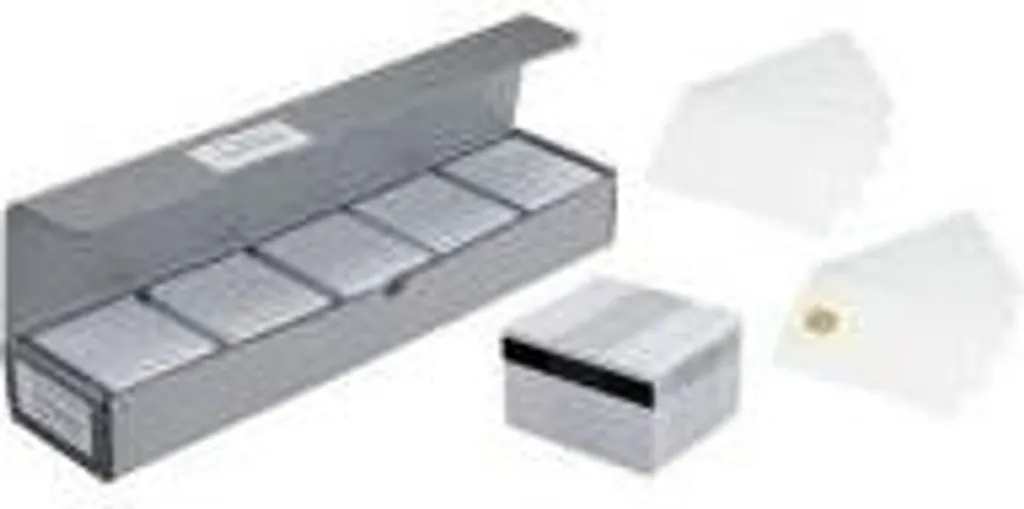 Zebra - Cloruro di polivinile (PVC) - 30 mil - bianco - CR-80 Card (85,6 x 54 mm) 500 card Card con sezione firma - per Zebra P110m