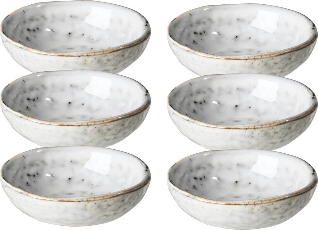 Broste Copenhagen NORDIC SAND Butterschale 7 x 2 cm Set6