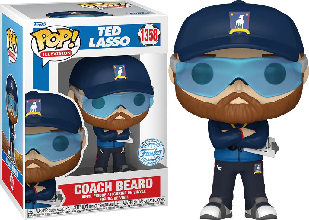 Figur Funko POP Ted Lasso 1358 Coach Beard Special Edition