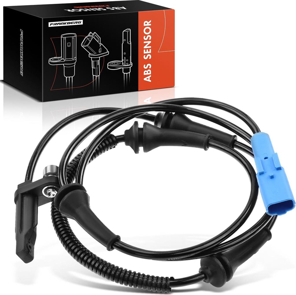 Frankberg 1x ABS Sensor Vorderachse beidseitig für Citroën C5 III Break C6 Peugeot 407 Coupe SW 508 I Kasten/Kombi