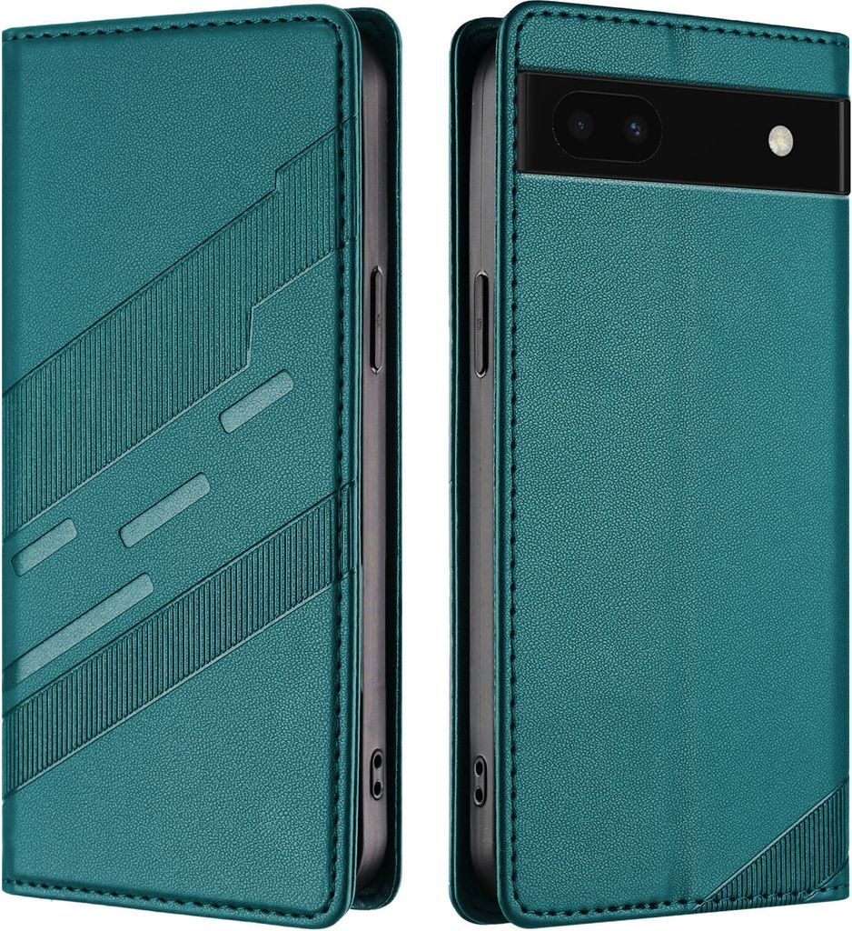 Hülle für Google Pixel 6A, Kunstleder Brieftaschen Produktbild 