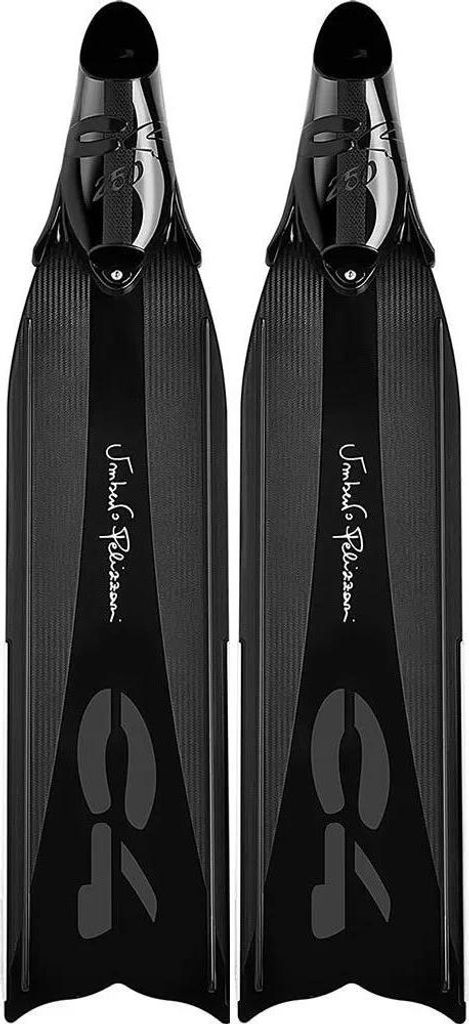 C4 Freediving Umberto Pelizzari Soft Freitauchflossen Schwarz EU 41-42 Schwarz EU 41-42