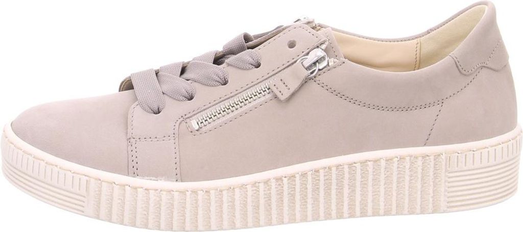 Gabor Damen-Schnürhalbschuh Beige, Farbe:beige/schlamm, UK Größe:21/2