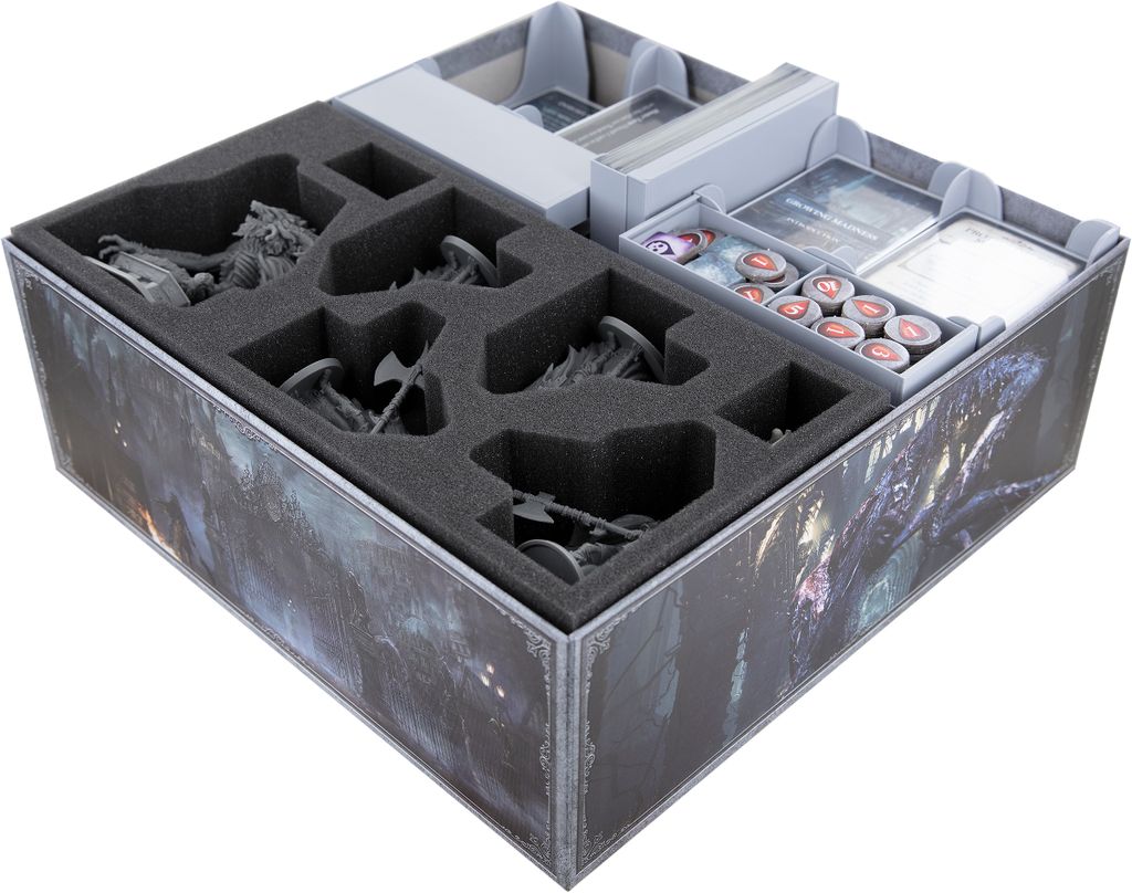 Feldherr Schaumstoff-Set + Organizer für Bloodborne: Das Brettspiel - Grundspielbox