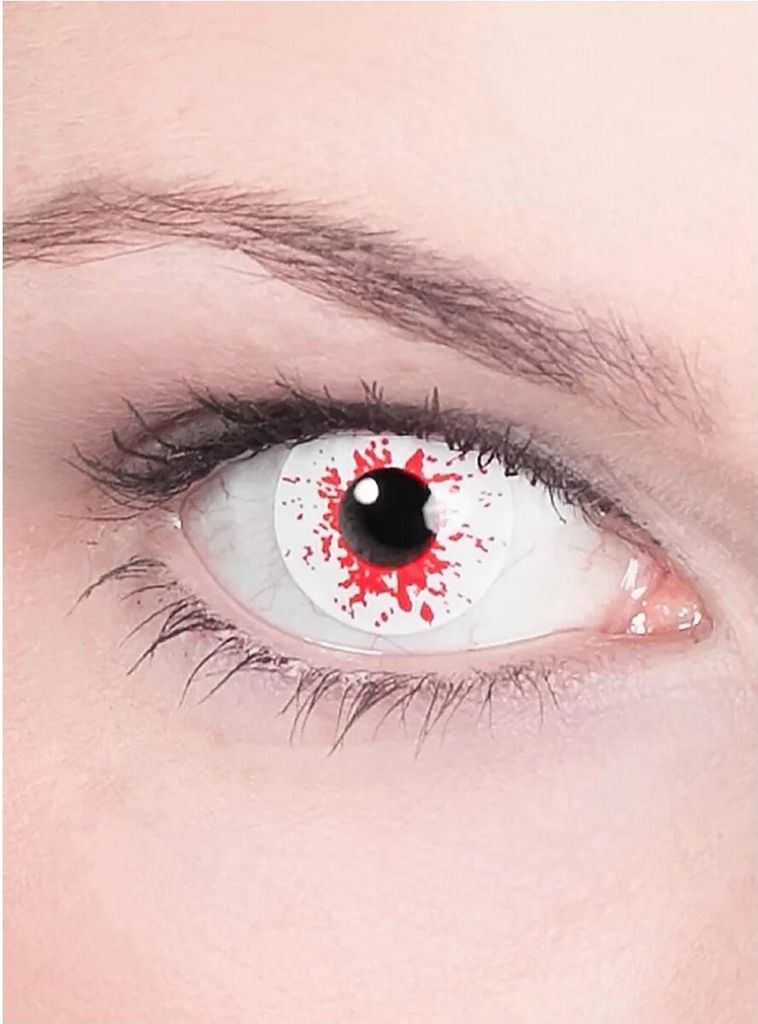 Zombie Auge Kontaktlinsen - Karneval Fasching