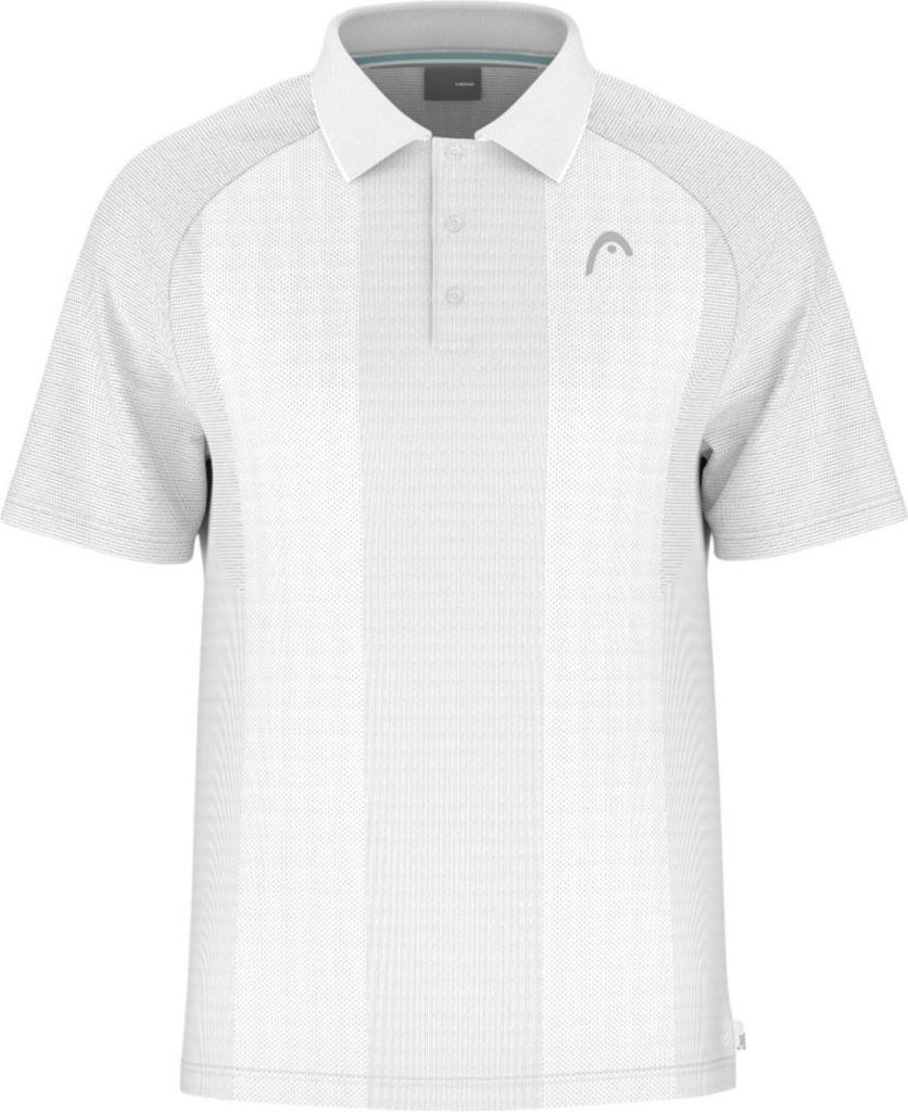 Head Herren Sport Polo-T-Shirt Weiß