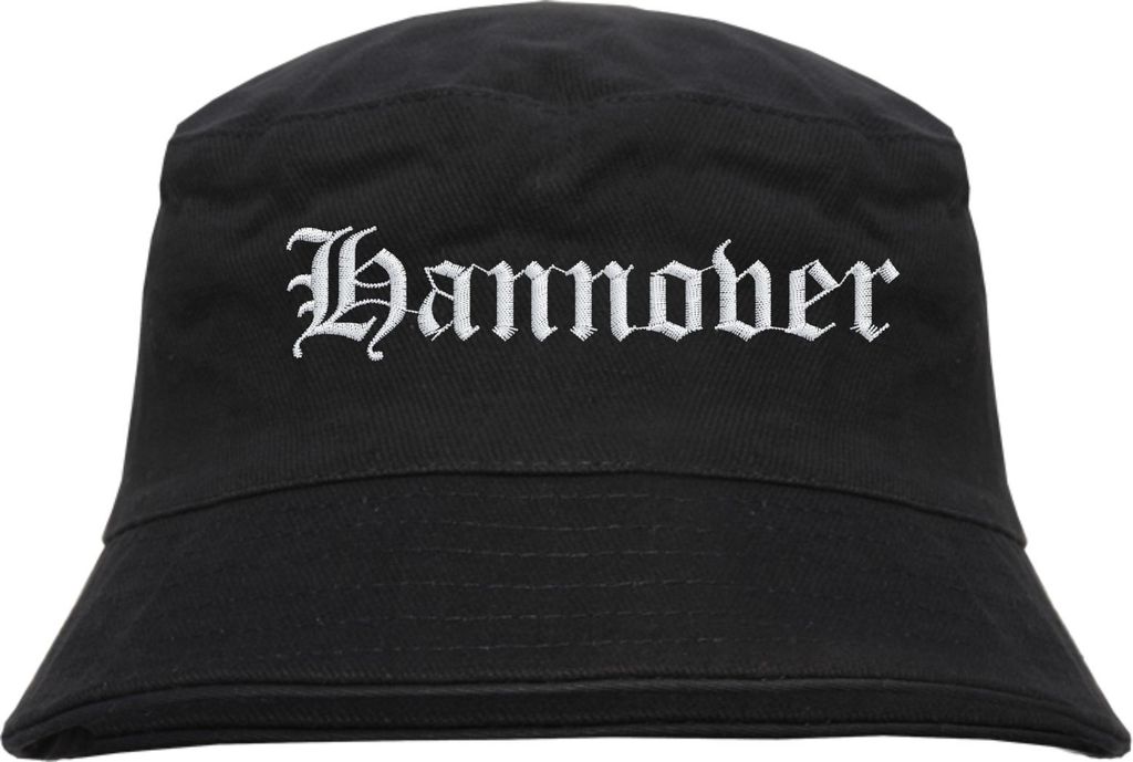 Hannover Fischerhut - Altdeutsch - bestickt -  Bucket Hat Produktbild 