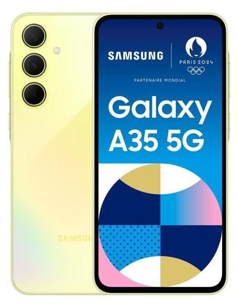 Samsung Galaxy A35 5G 256GB Awesome Lemon Produktbild 