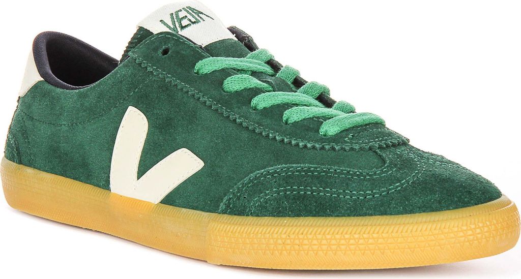 Veja Volley Suede In Green For Women – 5 UK - 38 EU - 7 US / Green