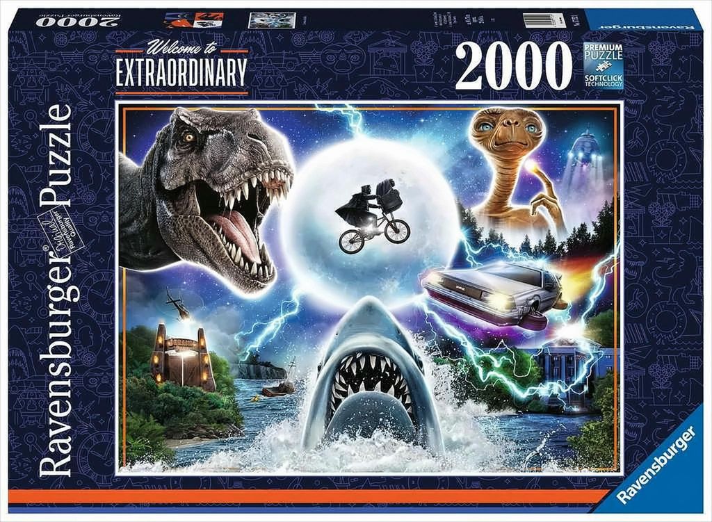 Ravensburger Puzzle Uniwersalne klasyki filmowe Zdjęcie produktu 