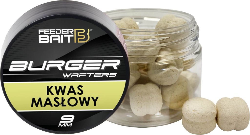 FeederBait Burger Wafters 9 mm – kwas n-masłowy Zdjęcie produktu 