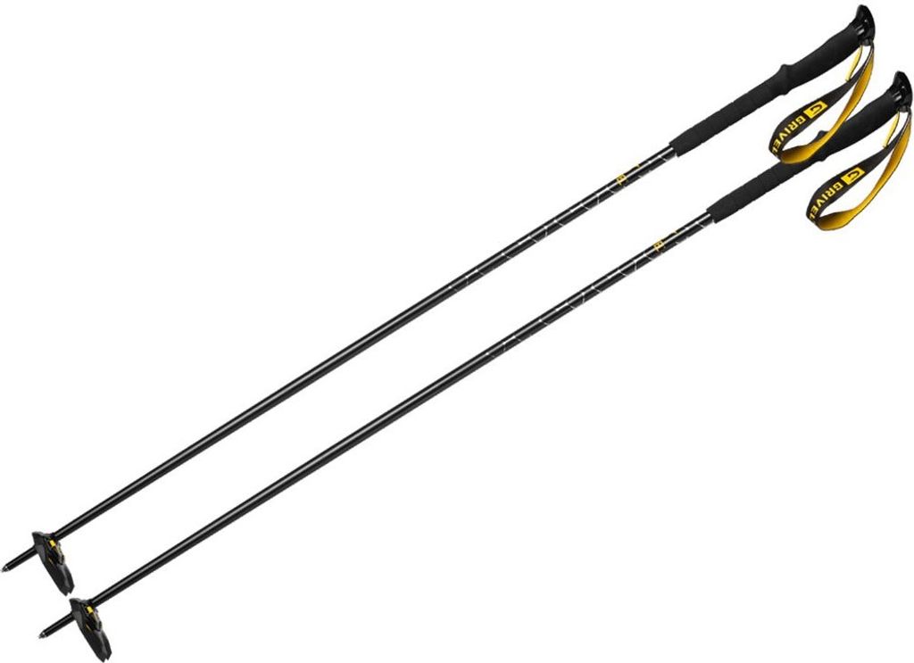 Grivel Ski Tour Stöcke Schwarz 125 cm Schwarz 125 cm