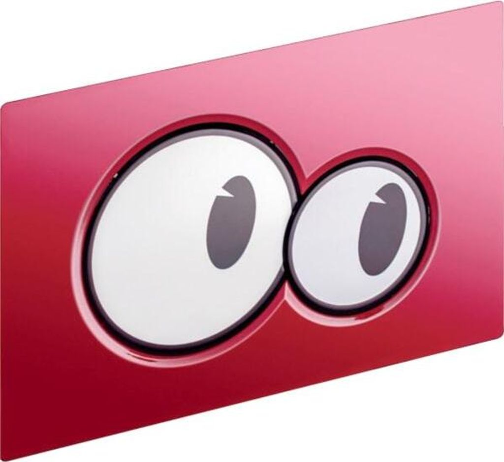 Geberit Sigma01 Betätigungsplatte, Typ See you, für 2-Mengen-Spülung, 003.857.00.9