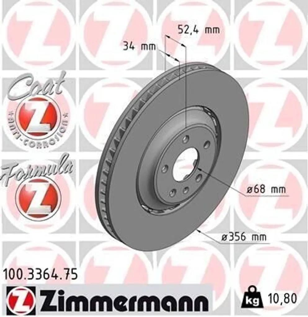 Disque de frein en fonte de carbone Zimmermann pour Audi A8 (4H)