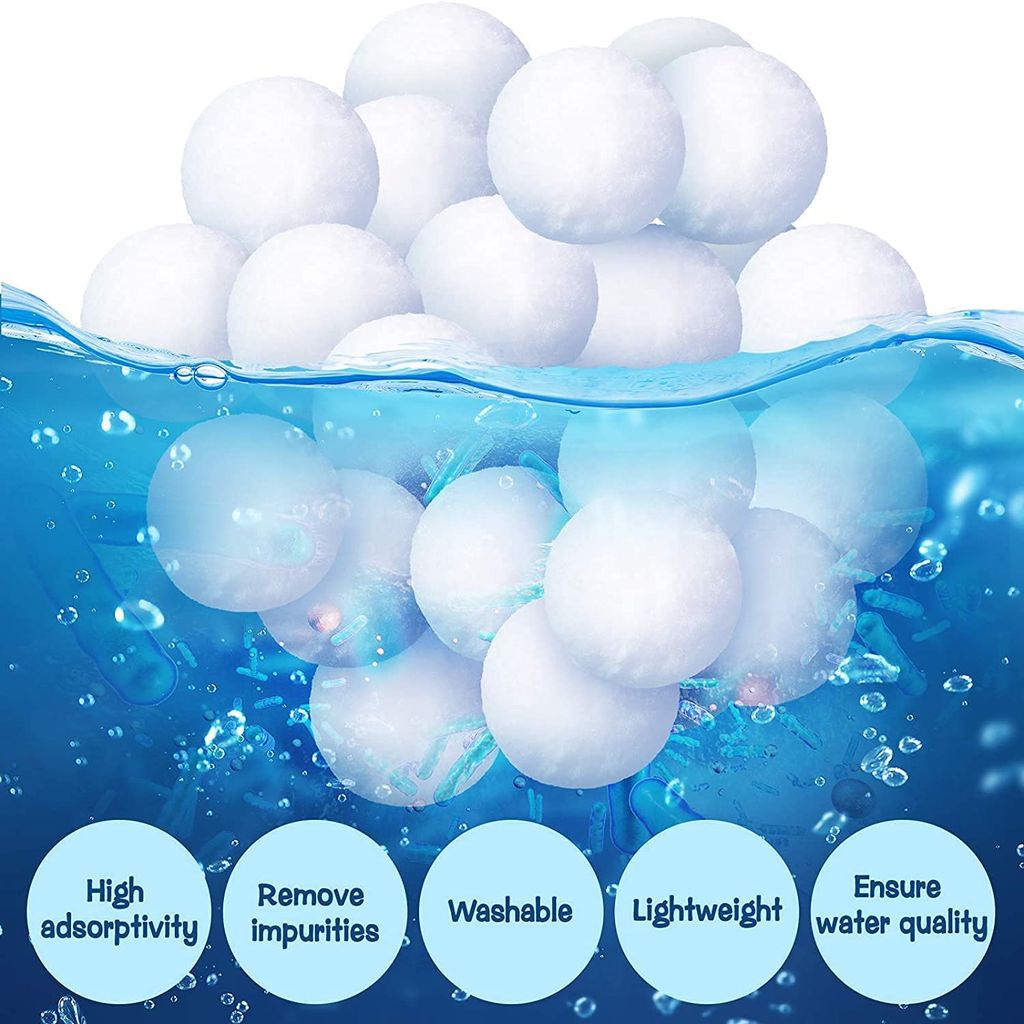 700g Filter Balls für Pool Filterballs alternativ Filtersand Filterbälle 