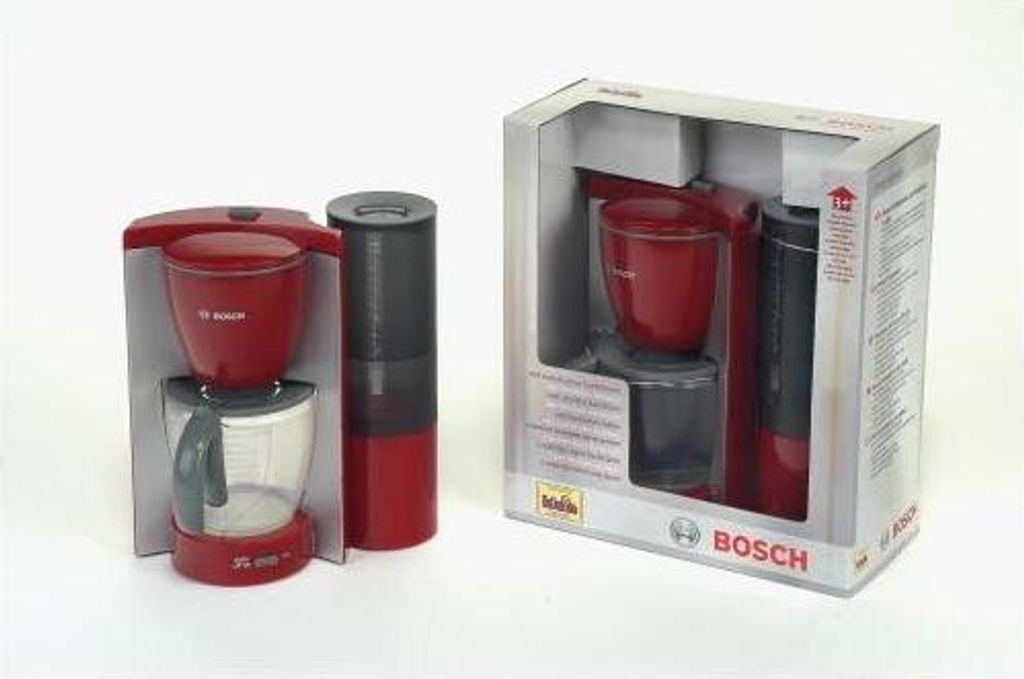 Bosch Kaffeemaschine rot/grau (Spielzeug) Produktbild 