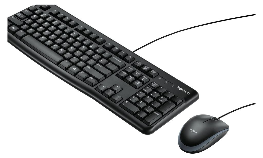 Logitech Desktop MK120 - Toetsenbord- en muisset Productafbeelding 