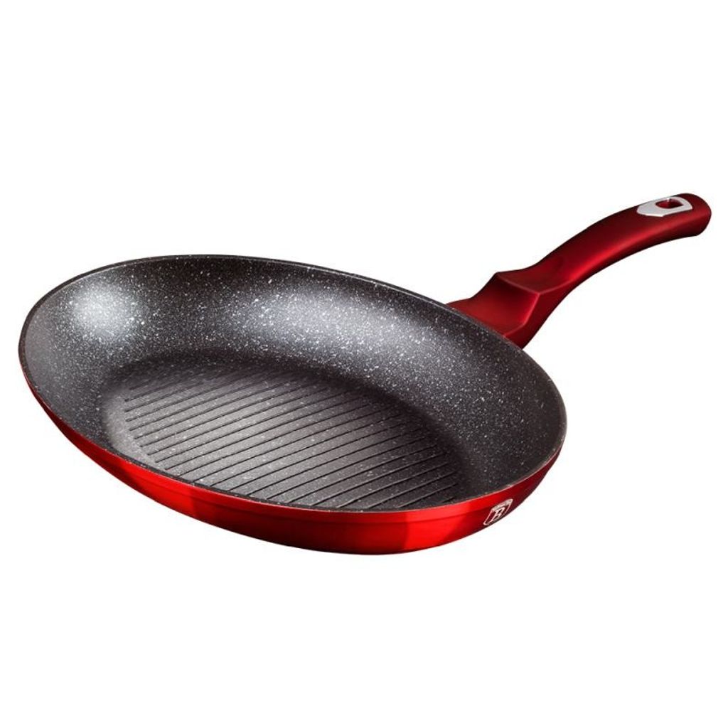 Berlinger Haus patelnia granitowa do ryb Burgundy 44898 Zdjęcie produktu 