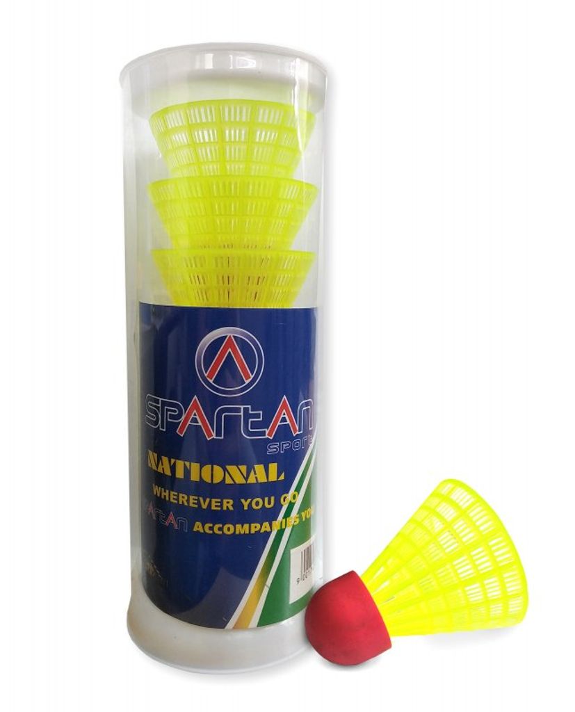 Balle SPARTAN Speed Badminton SET 6 pcs jaune Image du produit 