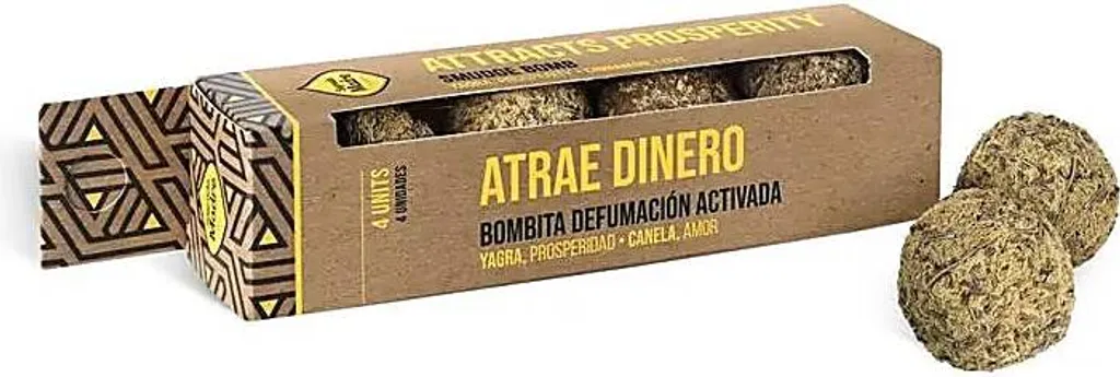 Encens Naturel Smudge Bombs pour Fumigation Artisanale - Set de 4