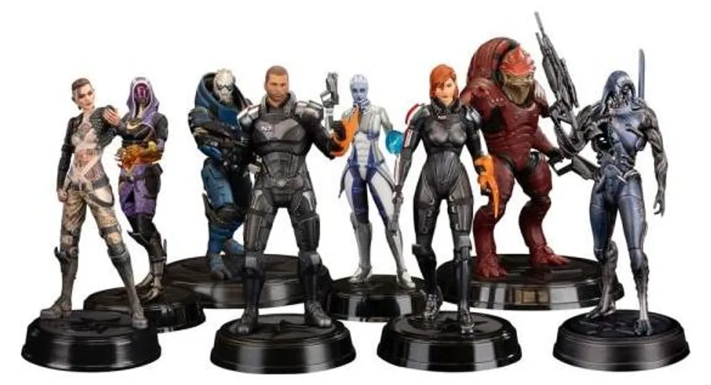 Statue Mass Effect Commandant Shepard 23 cm - Finition PVC Premium N7 - 7