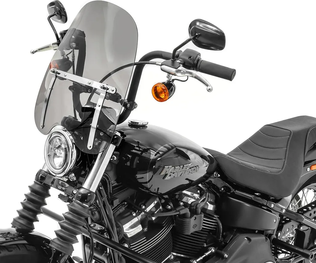 Pare-brise anti-fatigue Honda Rebel 500 et Shadow VT 125 600 teinté - 8